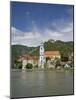 Castle, Danube River, Durnstein, Wachau Valley, Austria-Jim Engelbrecht-Mounted Photographic Print