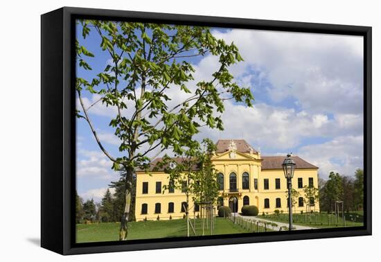 Castle Eckartsau, Austria, the Danube, Eckartsau-Volker Preusser-Framed Premier Image Canvas