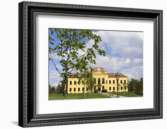 Castle Eckartsau, Austria, the Danube, Eckartsau-Volker Preusser-Framed Photographic Print