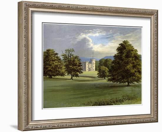 Castle Forbes, Aberdeenshire, Scotland, Home of Lord Forbes, C1880-AF Lydon-Framed Giclee Print