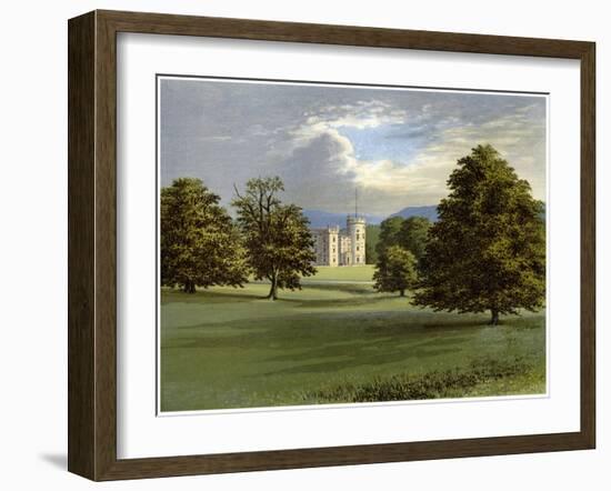 Castle Forbes, Aberdeenshire, Scotland, Home of Lord Forbes, C1880-AF Lydon-Framed Giclee Print