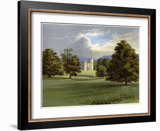 Castle Forbes, Aberdeenshire, Scotland, Home of Lord Forbes, C1880-AF Lydon-Framed Giclee Print