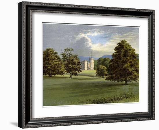 Castle Forbes, Aberdeenshire, Scotland, Home of Lord Forbes, C1880-AF Lydon-Framed Giclee Print