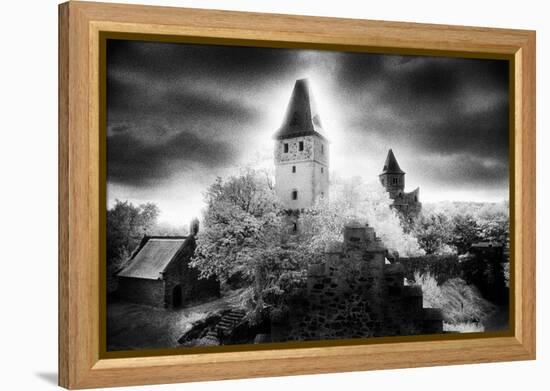 Castle Frankenstein, the Odenwald Valley, Germany-Simon Marsden-Framed Premier Image Canvas