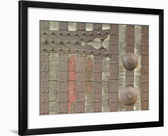 Castle Gate Detail, Kanazawa, Ishikawa, Japan-Rob Tilley-Framed Photographic Print