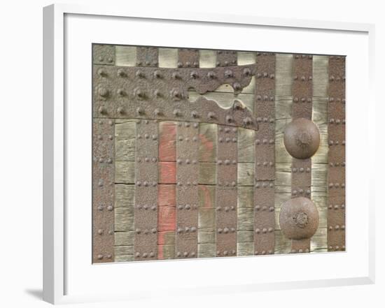 Castle Gate Detail, Kanazawa, Ishikawa, Japan-Rob Tilley-Framed Photographic Print