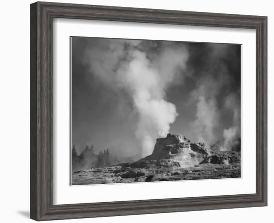 Castle Geyser Cove Yellowstone National Park Wyoming, Geology, Geological 1933-1942-Ansel Adams-Framed Art Print