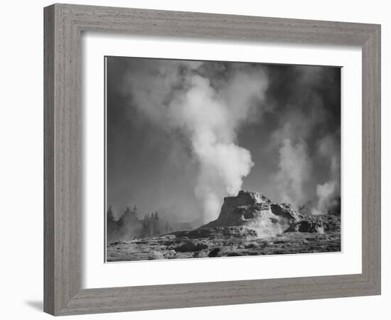 Castle Geyser Cove Yellowstone National Park Wyoming, Geology, Geological 1933-1942-Ansel Adams-Framed Art Print