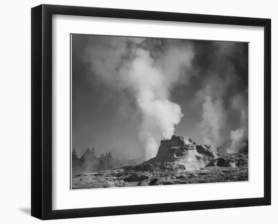 Castle Geyser Cove Yellowstone National Park Wyoming, Geology, Geological 1933-1942-Ansel Adams-Framed Art Print