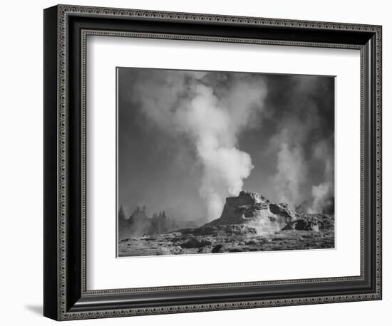 Castle Geyser Cove Yellowstone National Park Wyoming, Geology, Geological 1933-1942-Ansel Adams-Framed Premium Giclee Print