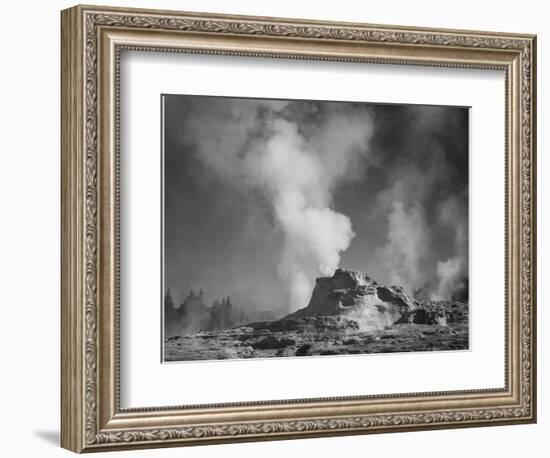 Castle Geyser Cove Yellowstone National Park Wyoming, Geology, Geological 1933-1942-Ansel Adams-Framed Art Print