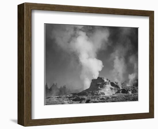 Castle Geyser Cove Yellowstone National Park Wyoming, Geology, Geological 1933-1942-Ansel Adams-Framed Art Print