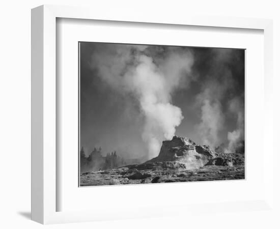 Castle Geyser Cove Yellowstone National Park Wyoming, Geology, Geological 1933-1942-Ansel Adams-Framed Art Print