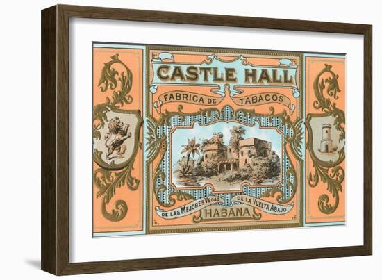 Castle Hall, Cuban Tobacco Factory-null-Framed Art Print