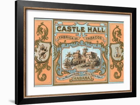 Castle Hall, Cuban Tobacco Factory-null-Framed Art Print