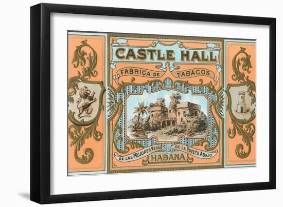 Castle Hall, Cuban Tobacco Factory-null-Framed Art Print