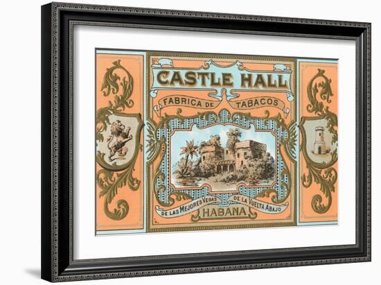 Castle Hall, Cuban Tobacco Factory-null-Framed Art Print
