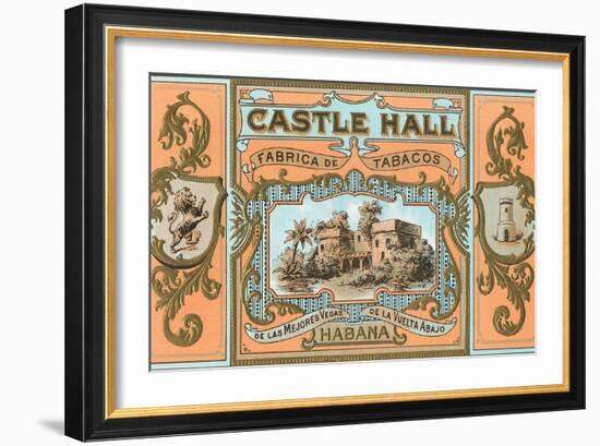 Castle Hall, Cuban Tobacco Factory-null-Framed Art Print