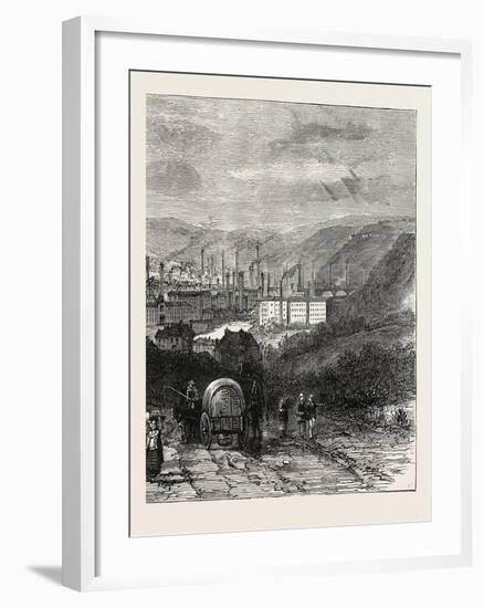 Castle Hill, Huddersfield, UK, 1883-null-Framed Giclee Print