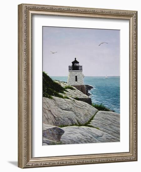 Castle Hill Light-Bruce Dumas-Framed Giclee Print