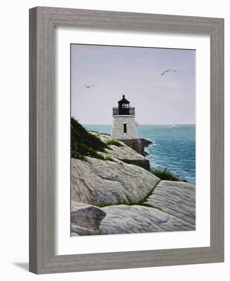 Castle Hill Light-Bruce Dumas-Framed Giclee Print