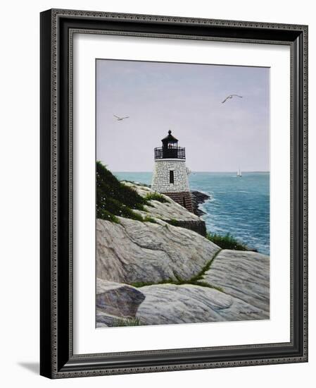 Castle Hill Light-Bruce Dumas-Framed Giclee Print