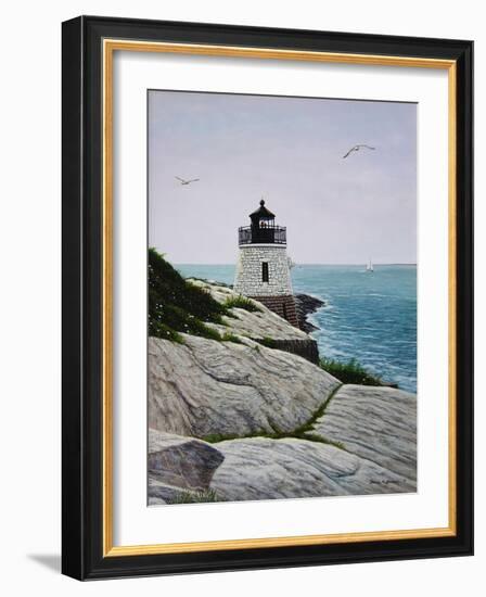 Castle Hill Light-Bruce Dumas-Framed Giclee Print