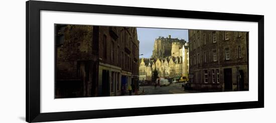 Castle in a City, Edinburgh Castle, Edinburgh, Scotland-null-Framed Photographic Print