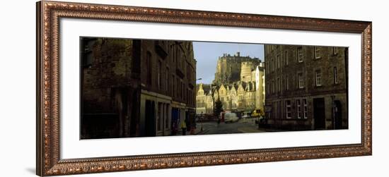 Castle in a City, Edinburgh Castle, Edinburgh, Scotland-null-Framed Photographic Print