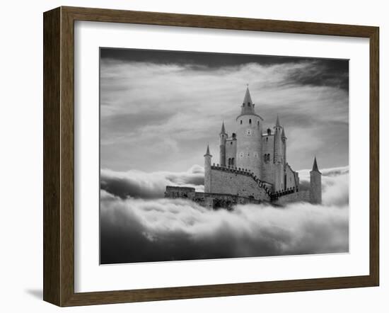 Castle In The Clouds, Segovia, Spain '11-Monte Nagler-Framed Photographic Print