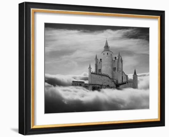 Castle In The Clouds, Segovia, Spain '11-Monte Nagler-Framed Photographic Print