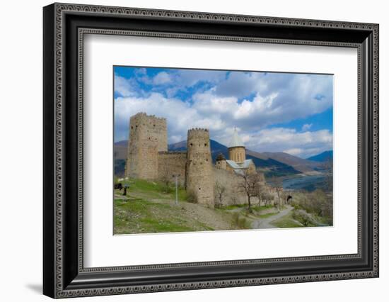 Castle in the Countryside of Tbilisi, the Republic of Georgia, Central Asia, Asia-Laura Grier-Framed Photographic Print