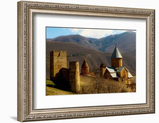 Castle in the Countryside of Tbilisi, the Republic of Georgia, Central Asia, Asia-Laura Grier-Framed Photographic Print