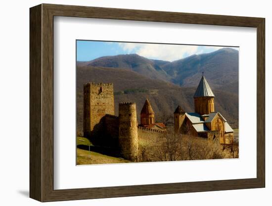 Castle in the Countryside of Tbilisi, the Republic of Georgia, Central Asia, Asia-Laura Grier-Framed Photographic Print