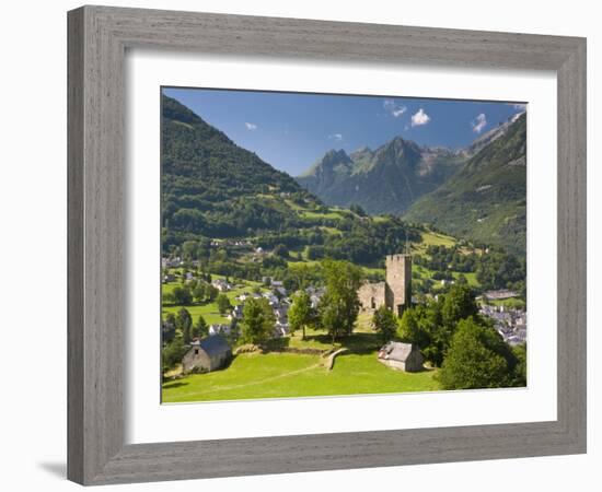 Castle, Luz-Saint-Sauveur, Midi-Pyrenees, France-Doug Pearson-Framed Photographic Print