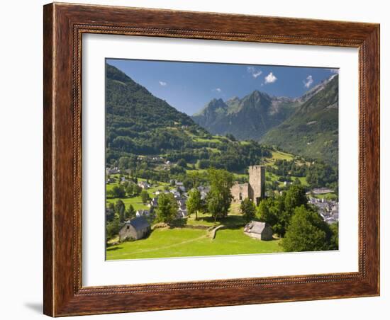 Castle, Luz-Saint-Sauveur, Midi-Pyrenees, France-Doug Pearson-Framed Photographic Print