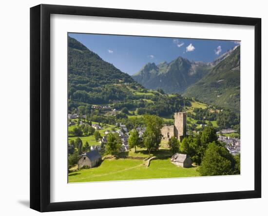 Castle, Luz-Saint-Sauveur, Midi-Pyrenees, France-Doug Pearson-Framed Photographic Print