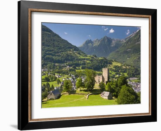 Castle, Luz-Saint-Sauveur, Midi-Pyrenees, France-Doug Pearson-Framed Photographic Print