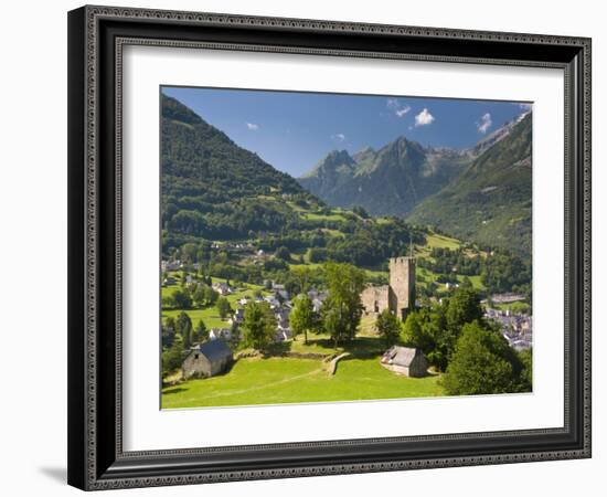 Castle, Luz-Saint-Sauveur, Midi-Pyrenees, France-Doug Pearson-Framed Photographic Print