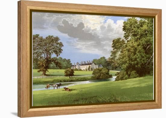 Castle Macgarrett, County Mayo, Ireland, Home of Lord Oranmore, C1880-Benjamin Fawcett-Framed Premier Image Canvas