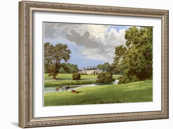 Castle Macgarrett, County Mayo, Ireland, Home of Lord Oranmore, C1880-Benjamin Fawcett-Framed Giclee Print