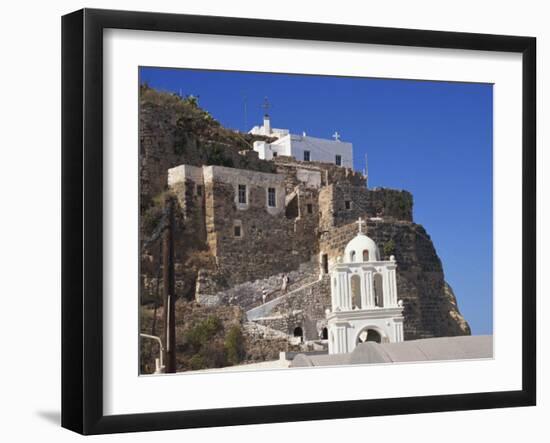 Castle, Mandraki, Nissyros, Dodecanese, Greek Islands, Greece, Europe-Ken Gillham-Framed Photographic Print