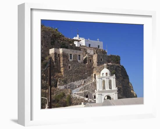 Castle, Mandraki, Nissyros, Dodecanese, Greek Islands, Greece, Europe-Ken Gillham-Framed Photographic Print