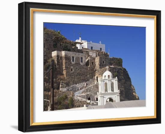 Castle, Mandraki, Nissyros, Dodecanese, Greek Islands, Greece, Europe-Ken Gillham-Framed Photographic Print