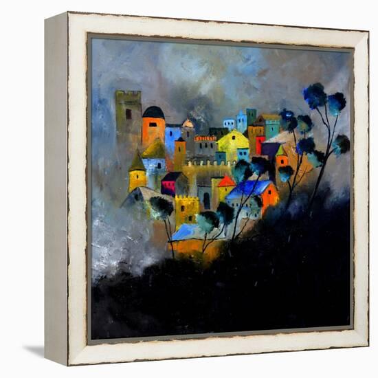 Castle Memories-Pol Ledent-Framed Stretched Canvas