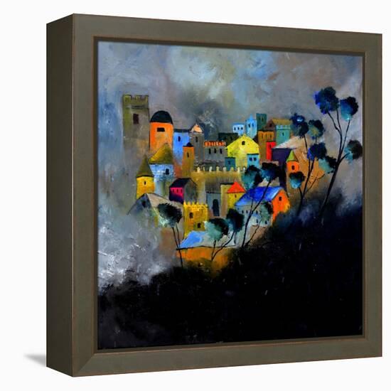 Castle Memories-Pol Ledent-Framed Stretched Canvas