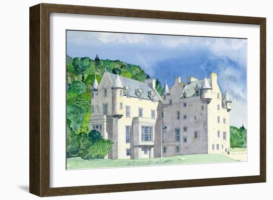 Castle Menzies, 1995-David Herbert-Framed Giclee Print