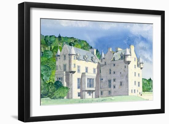 Castle Menzies, 1995-David Herbert-Framed Giclee Print