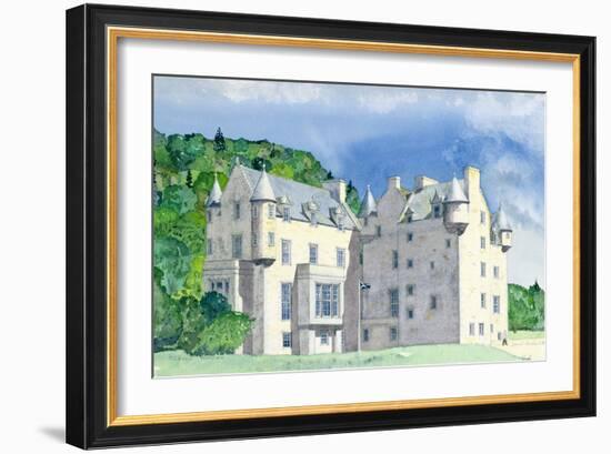 Castle Menzies, 1995-David Herbert-Framed Giclee Print