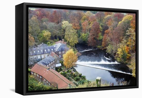 Castle Mills and the Weir-Mark Sunderland-Framed Premier Image Canvas